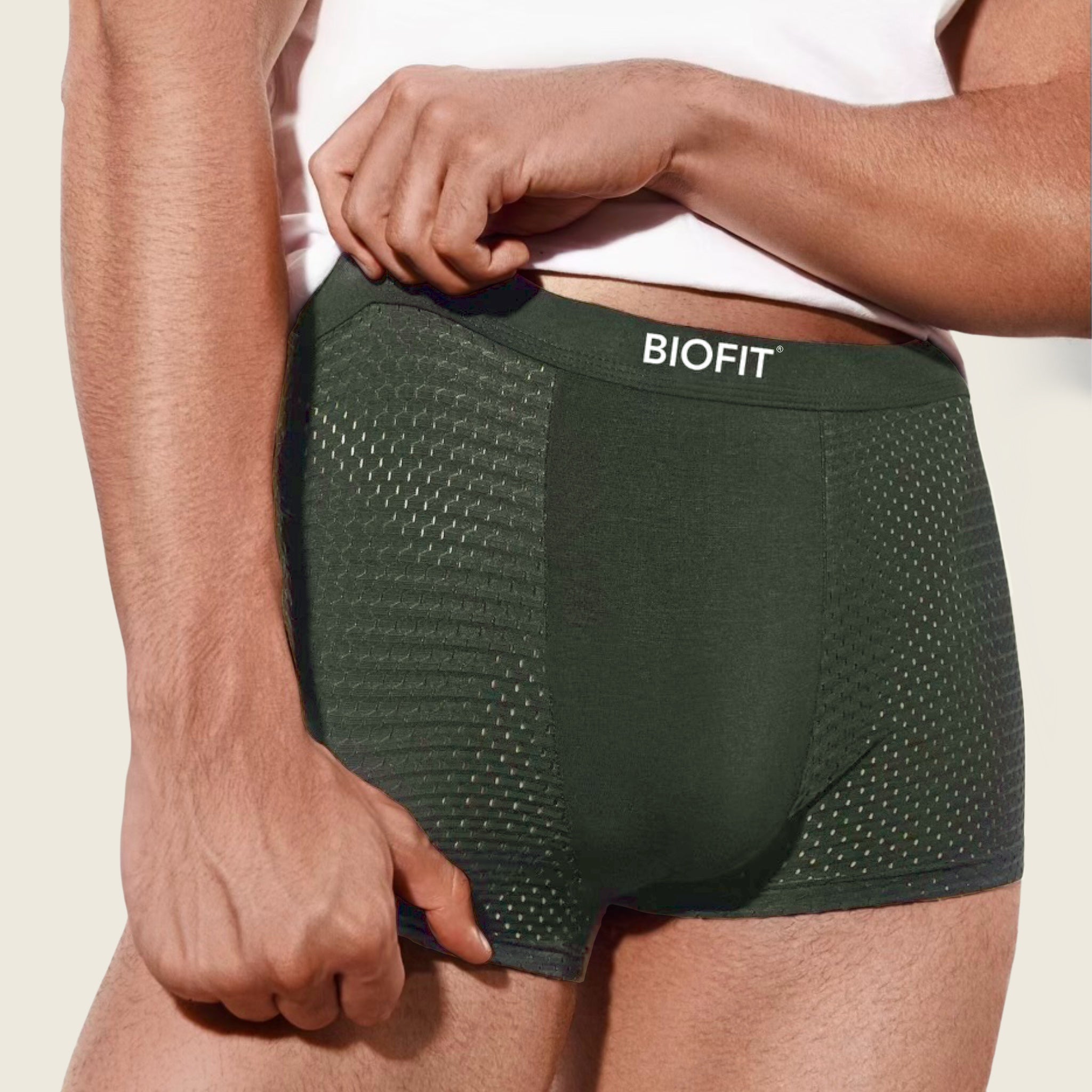 BIOFIT® Boxers de Bambú Paquete de 5 Verde | + 5 GRATIS