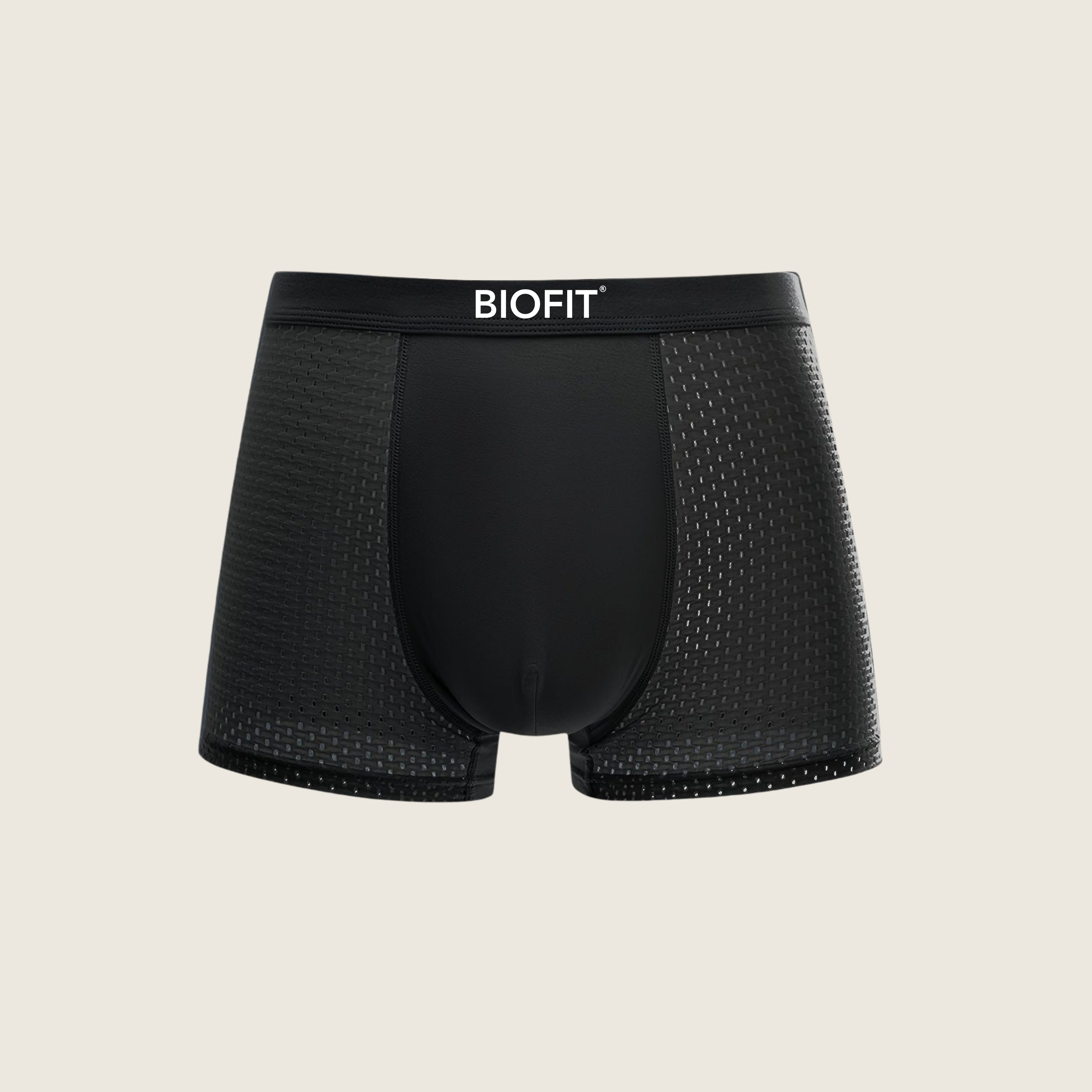 Boxers de bambú BIOFIT® negros