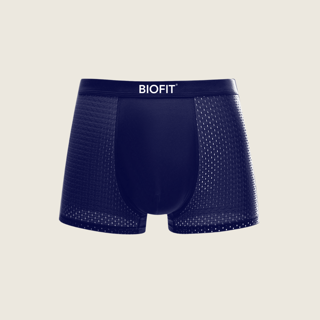Boxers de bambú BIOFIT® azules