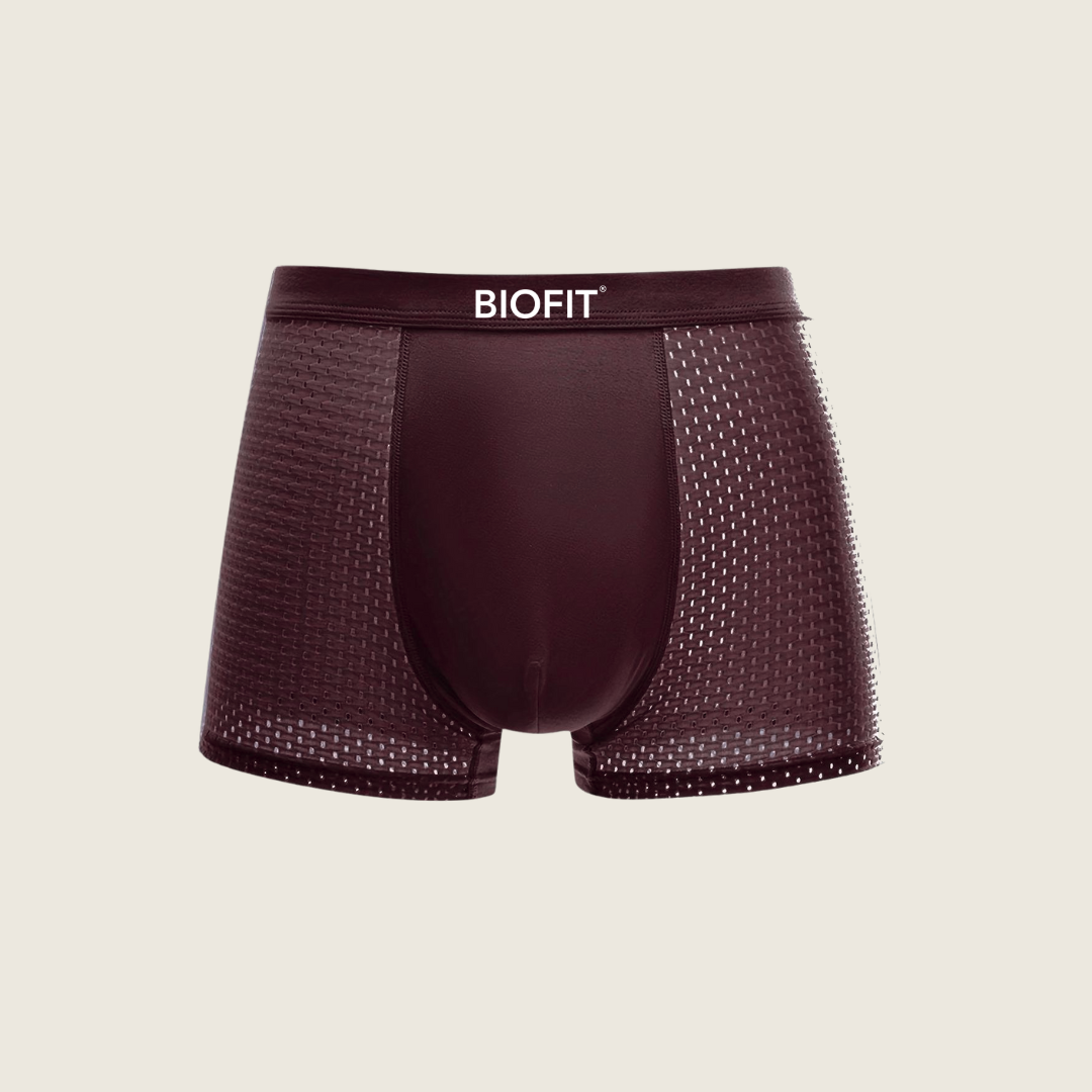 Boxers BIOFIT® de bambú rojos