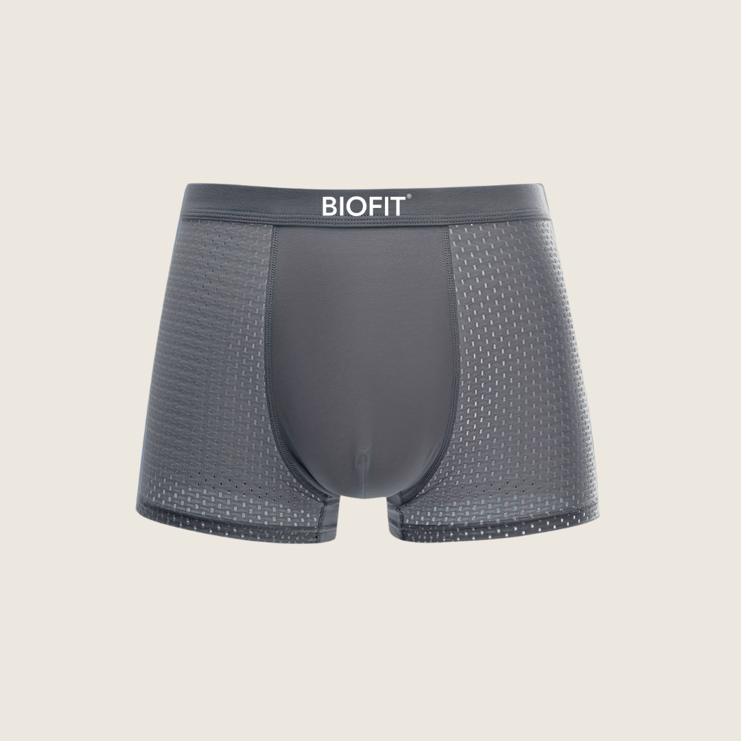 BIOFIT® Boxers de Bambú Paquete de 5 Gris | + 5 GRATIS