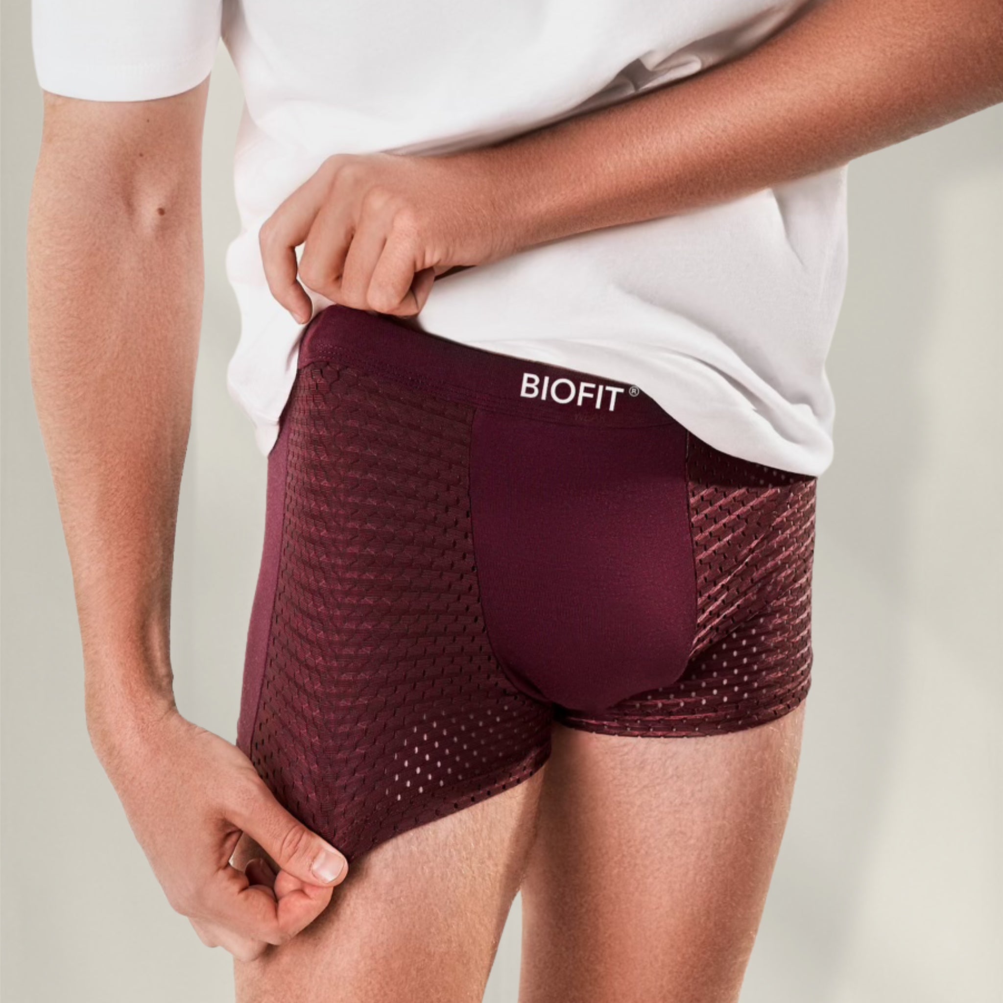 BIOFIT® Boxers de Bambú Paquete de 5 Rojos | + 5 GRATIS